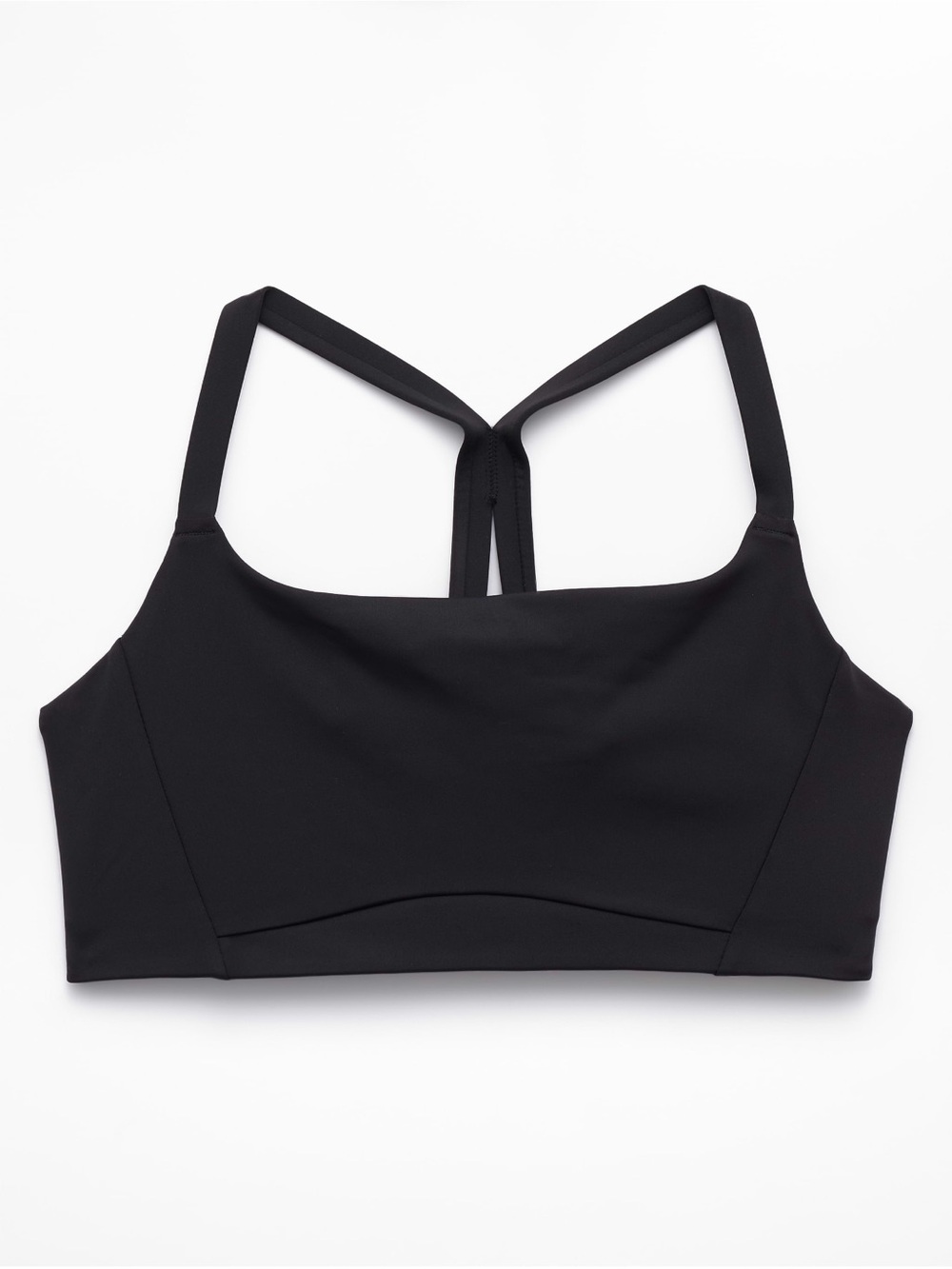 Athleta Black Strappy Sports Bralette